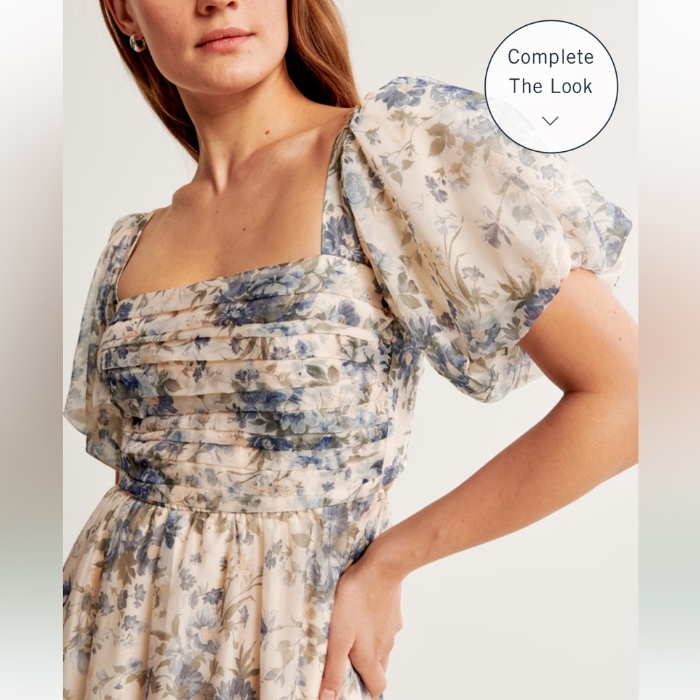 Abercrombie Emerson drama back gown size XS petite